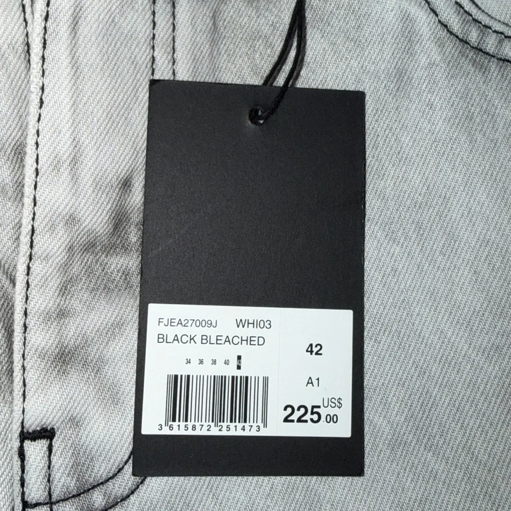The Kooples straight bleached jeans white 42
